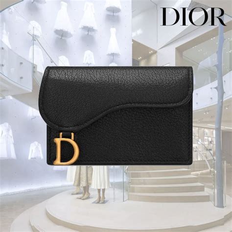 dior wallet card holder men|christian dior 2022 card holder.